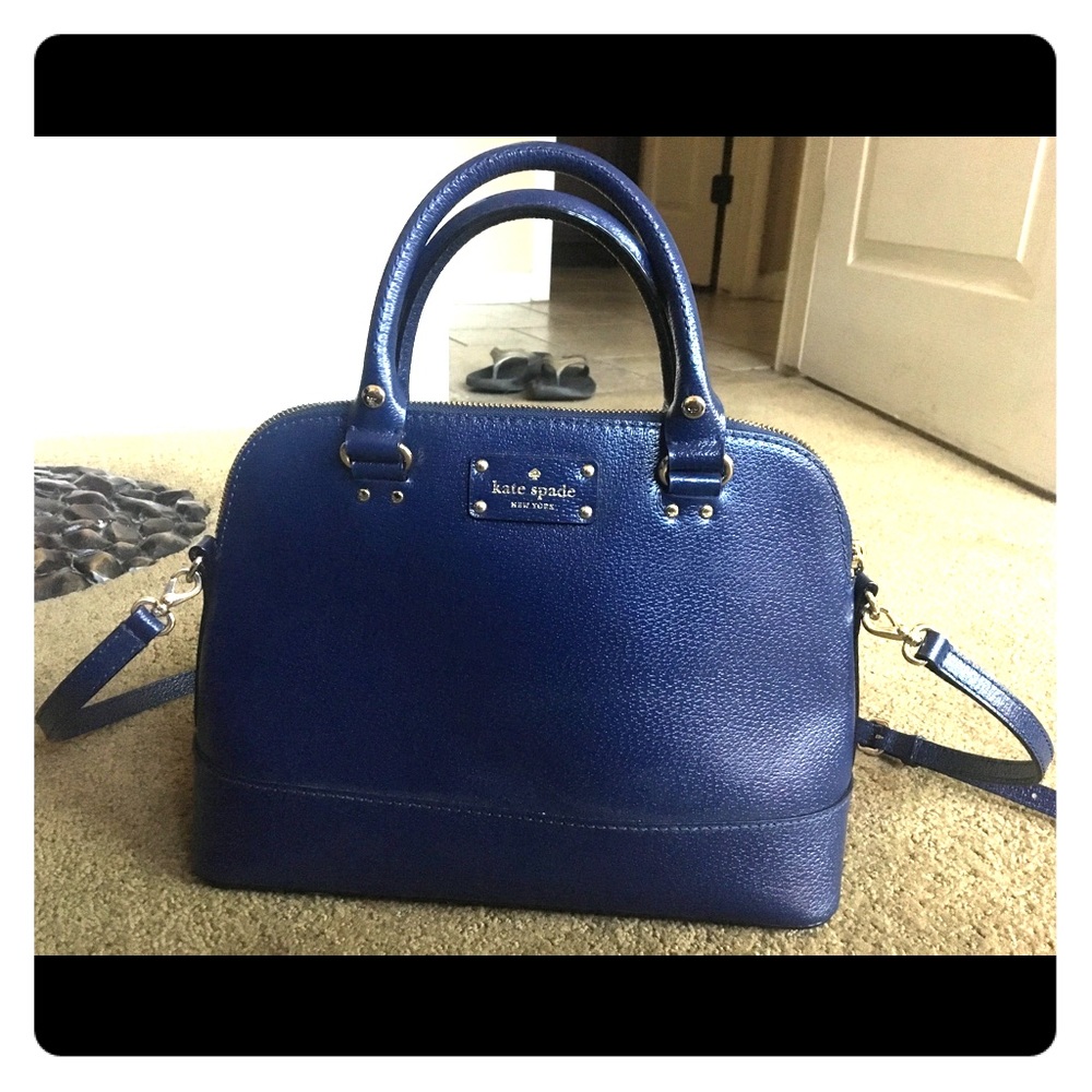 Beautiful blue Kate spade bag!